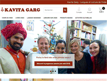 Tablet Screenshot of kavitagarg.com